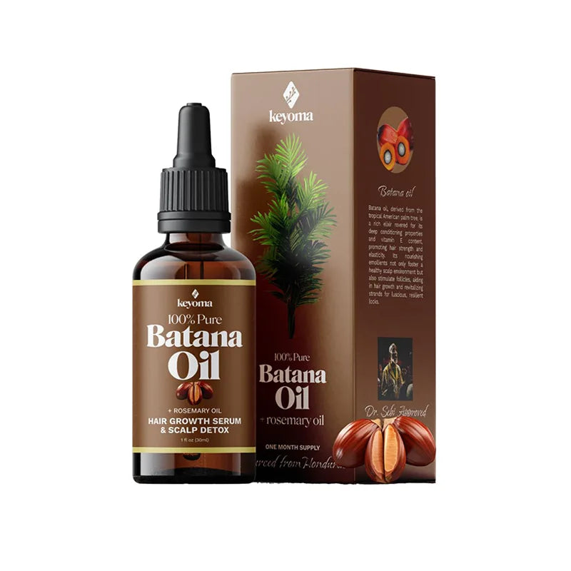 Batana Oil with Rosemary for Healthy Hair Nourish Scalp Serum Moisturizing Hair Thickness Pure Organic Batana Oil Smoothen Hair