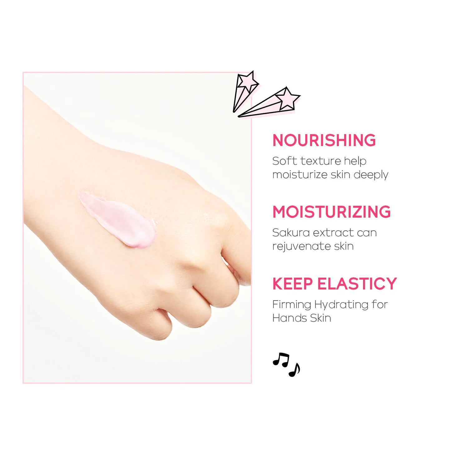 Japan Sakura Hand Cream Moisturizing Anti-Chapping Repair Soften Skin Tender Hand Cream Winter Nourishing Skin Care 30G